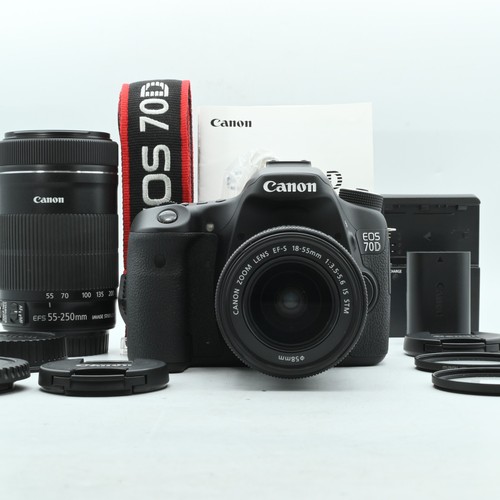 Canon eos 70d 55mm is - ef-s, 18-55mm