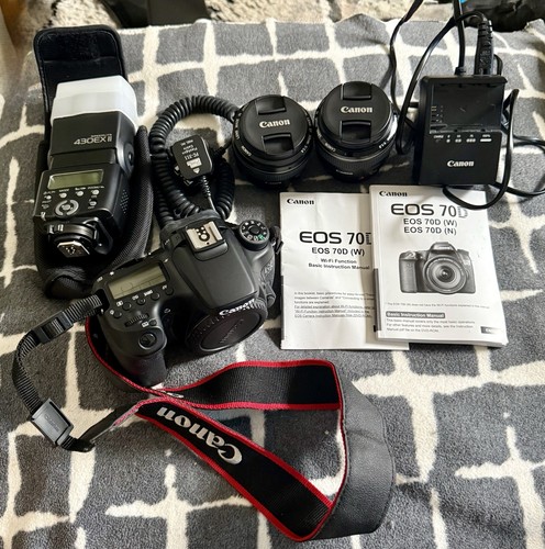 Canon eos 70d bundle obiettivo - 70d,